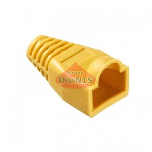Колпачок коннектора RJ45 Yugtorg Cat5/Cat6 ЖЕЛТЫЙ 100 шт 05359