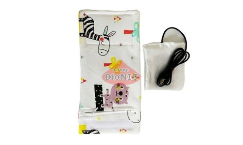 Нагрівач для дитячих пляшечок Sunroz Zebra електричний з USB - 1