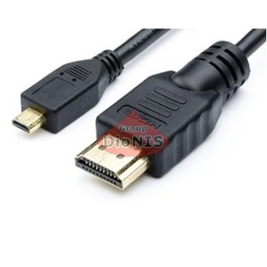 Кабель HDMI - micro HDMI 3,0м ATCOM Full HD/4K/3D v 1.4 блистер (15269)