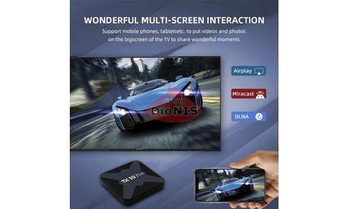 Смарт приставка TX10 Pro 8K 2/16 GB Allwinner H616 Android 13 WiFi 2.4/5.0+BT - 4