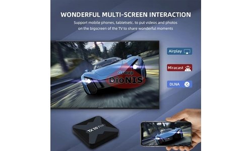 Смарт приставка TX10 Pro 8K 2/16 GB Allwinner H616 Android 13 WiFi 2.4/5.0+BT - 4