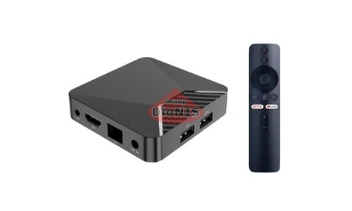 Медіаплеєр Q5 Plus 2/16 GB Smart TV Box 4K Amlogic S905W2 Android TV 11 WiFi 2.4/5+BT голос - 1