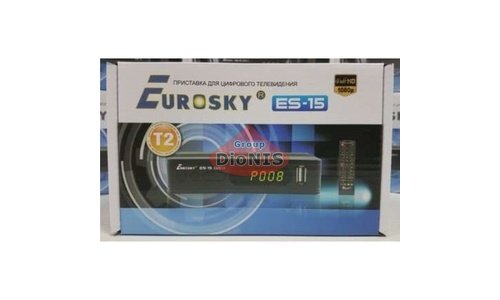 Ресивер Eurosky ES-15 цифровой эфирный DVB-T2 - 8
