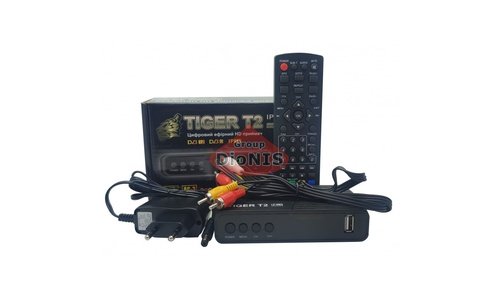 Приставка Т2 TIGER T2 Mini IPTV DVB-T2/C цифровий ефірний тюнер ресивер - 3