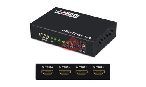 Активный HDMI сплиттер 1 на 4 порта ATcom UHD 4K 1080P 3D60Hz (15190) - 1