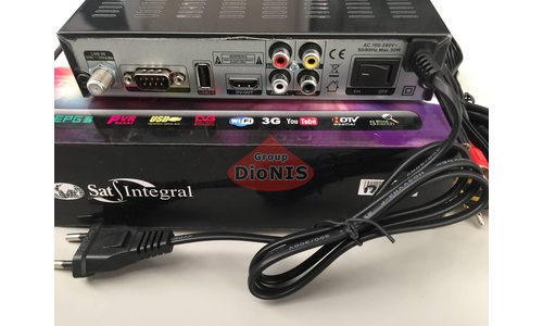 Ресивер Sat-Integral S1228HD Heavy Metal супутниковий тюнер DVB-S/S2 - 3