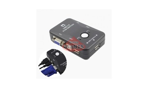2-х портовий KVM свіч перемикач USB (15677) Model KVM-21UA 2Port USB 2.0 Switch - 8