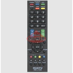 Пульт для телевізора SHARP HUAYU RM-L1238 універсальний