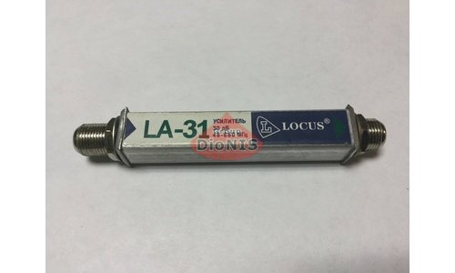 Усилитель антенный DVB-T2 Locus LA-31 корпус металл 12В 30 дБ - 2