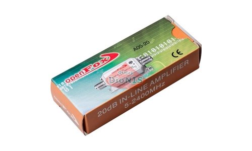 Спутниковый усилитель сигнала OpenFox A05-20 20dB (T2/C/S2) - 1