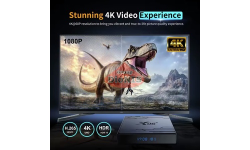 Смарт приставка X96 NEX 4/32 GB 4K/8K Amlogic S905Y5 Android 14.0 WiFi 2.4/5+BT - 6