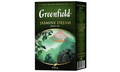 Чай зеленый Greenfield Jasmine Dream 100 г листовой с жасмином Гринфилд - 1