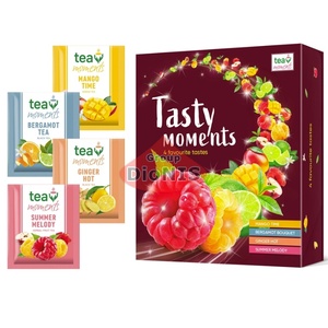Набор чая Tea Moments Tasty Moments 32 сашета 4 вкуса по 8 шт