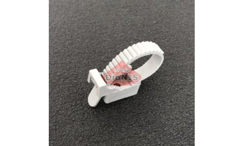 Стяжка 7.0х80 мм Apro Крепеж ремешковый 100 шт полиэтилен Петля 5-25 мм -22С до +55С Белый - 1