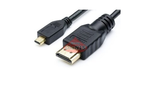 Кабель HDMI - micro HDMI 2,0м ATCOM Full HD/4K/3D v 1.4 блистер (15268) - 1