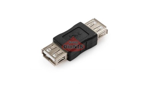 Переходник соединитель USB 2.0 Type A прямой (мама-мама) - 1