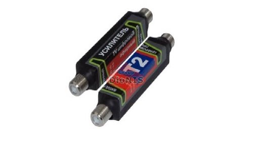 Усилитель антенный DVB-T2 ALN-1 (25 db 5 V) герметичный корпус на кабель тип Бочка - 1