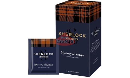 Чай черный Sherlock Secrets Mystery of Kenya Загадка Кении 22 саш по 2 г байховый высшего сорта - 2