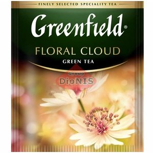Чай Улун Greenfield Floral Cloud Oolong 100 саш по 1.5 г со вкусом абрикоса и ароматом бузины ХоРеКа