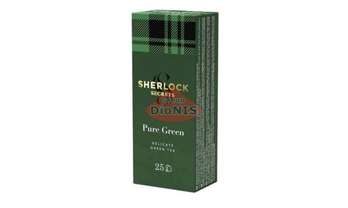 Чай зеленый Sherlock Secrets Pure Green Чистый Зеленый 25 пак по 1.8 г - 1