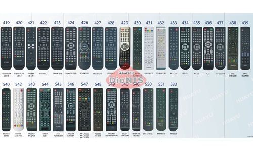 Пульт для телевизора HUAYU RM-L1130+8 Универсальный 100 кодировок - 10