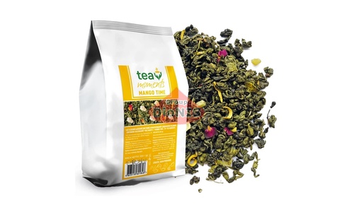 Чай зеленый Tea Moments Mango Time Время манго 200 г листовой - 1