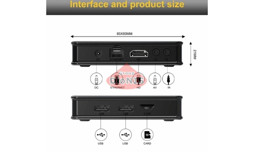 Смарт приставка X96 X5 2/16 GB 4K Box Allwinner H313 Android 10.0 WiFi 2.4/5+BT - 5