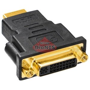 Перехідник HDMI (тато) - DVI 24+5 (мама) 00249