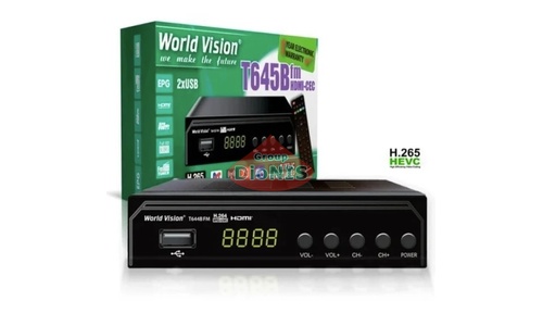 Приставка Т2 World Vision T645B FM HDMI-CEC H.265 Цифровий DVB-T2/C ресивер тюнер - 3