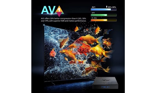 Смарт приставка X96 NEX 4/32 GB 4K/8K Amlogic S905Y5 Android 14.0 WiFi 2.4/5+BT - 4