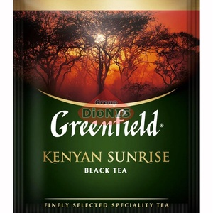 Чай черный Greenfield KENYAN SUNRISE 100 саш по 2 г Кенийский Гринфилд ХоРеКа