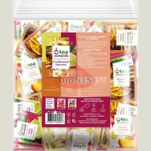 Набір чаю Tea Moments Fruit&Herbal Harmony Фруктово-трав'яна гармонія 48 сашетів 4 смаки по 12 шт