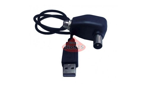 Инжектор питания USB 5В под F-разъем для питания усилителя в активных антеннах - 1
