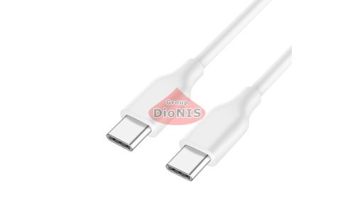USB Type-C - USB Type-C кабель 1.0 м White 16920 - 1