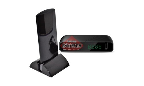 Комплект: Ресивер WORLD VISION T62D/Т62Д + Антенна WAVE HOME BASE 63 - 1