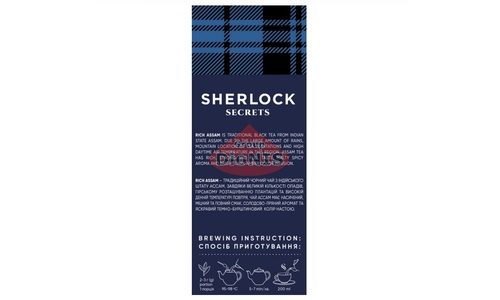 Чай черный Sherlock Secrets Rich Assam Насыщенный Ассам 100 г Среднелистовой - 4