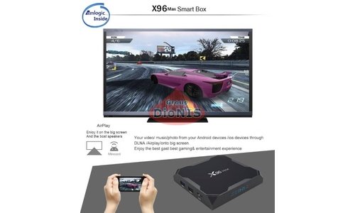 Медиаплеер X96 MAX 2/16 GB Smart TV Box 4K Amlogic S905X2 Android 8.1 - 6