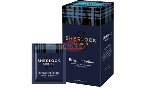 Чай черный Sherlock Secrets Bergamot Prime Бергамот Прайм 22 саш по 2 г с натуральным маслом - 2