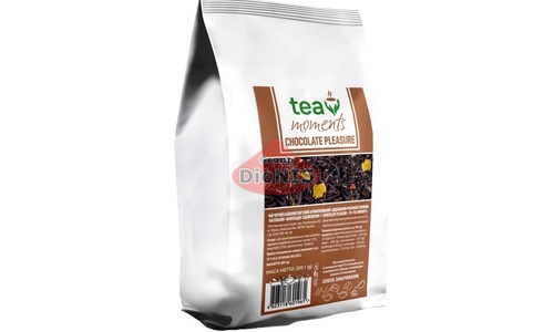 Чай черный Tea Moments Chocolate Pleasure Шоколадное удовольствие 200 г листовой - 1