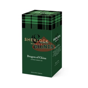 Чай зеленый Sherlock Secrets Dragon of China Дракон Китая 22 саш по 1.8 г