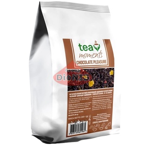 Чай черный Tea Moments Chocolate Pleasure Шоколадное удовольствие 200 г листовой