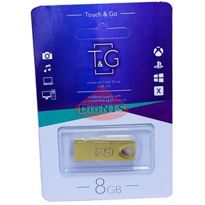 Touch & Go 8 GB USB Metal Series GOLD TG117GD-8G Флеш пам'ять (100461)