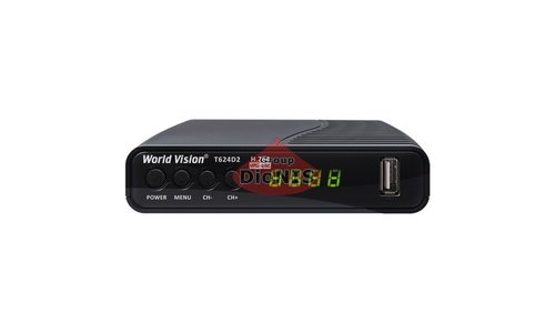 Комплект: Ресивер WORLD VISION T624D2/Т624Д2 + Антена WAVE CITY 69 з підсилювачем - 3