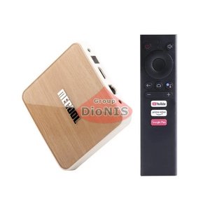 Медиаплеер Mecool KM6 Deluxe 4/32 GB Smart TV Box 4K Amlogic S905X4 Android TV 10 WiFi 2.4/5.0+BT голос