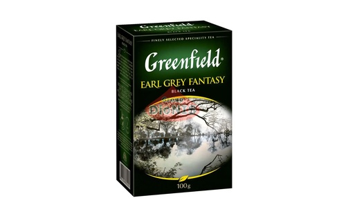 Чай чорний Greenfield Earl Grey Fantasy 100 г листовий з бергамотом Грінфілд - 1