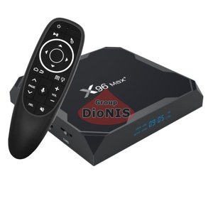 Медіаплеєр X96 MAX + (PLUS) 2/16 GB Smart TV Box 4K/8K Amlogic S905X3 Android 9.0 Аеропульт голос Wi-Fi 2.4/5GHz+BT