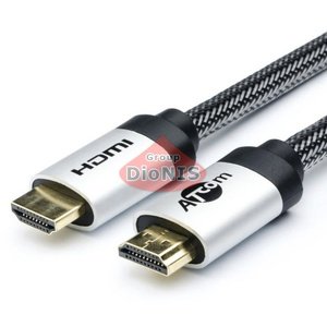 HDMI - HDMI кабель 1,0м ATCOM Higt Speed, 4K Support (13780) Снят с производства