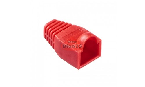 Колпачок коннектора RJ45 Yugtorg Cat5/Cat6 КРАСНЫЙ 100 шт 05347 - 1