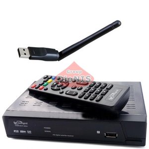 Комплект: Ресивер Sat-Integral S1228HD спутниковый + WiFi адаптер