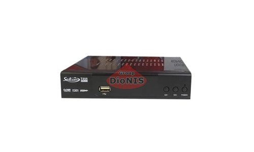 Приставка Т2 Satcom T555 HEVC LAN металл H.265 GX6702 цифровой тюнер DVB-T2/C ресивер - 1